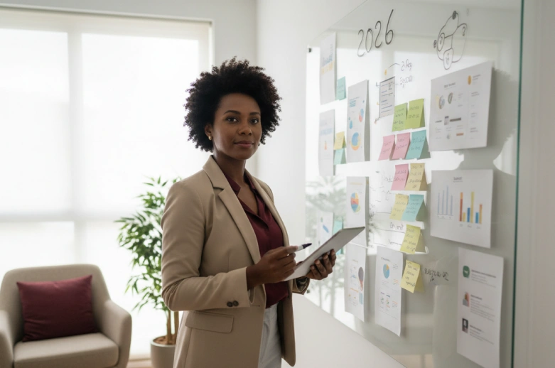 Planejamento Estratégico para Psicólogas: Como Traçar o Sucesso da Sua Clínica em 2026